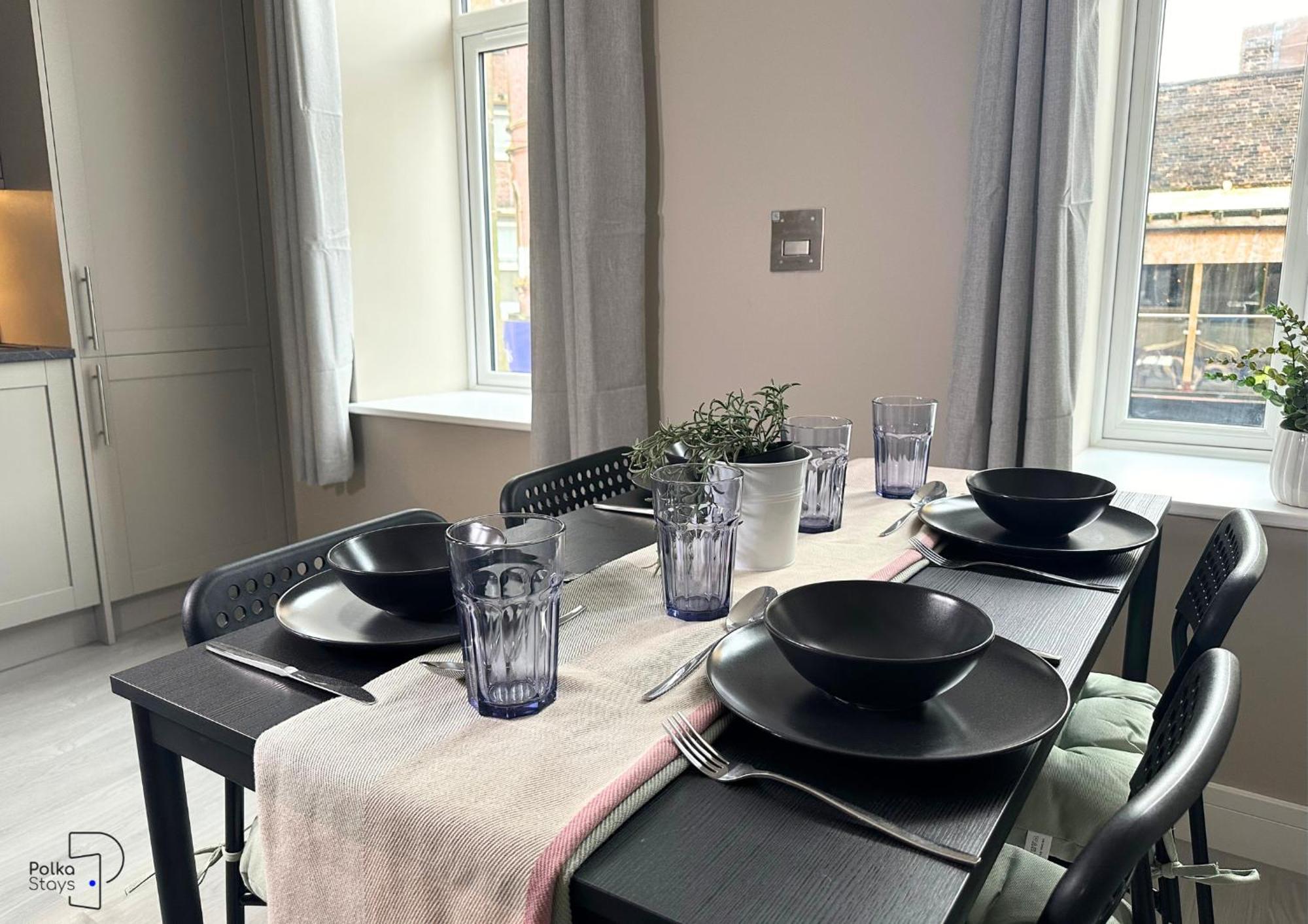 Hanley, Stoke - Modern Spacious Apartments By Polkastays ภายนอก รูปภาพ